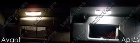 LED for Volkswagen Eos sun visor vanity mirrors