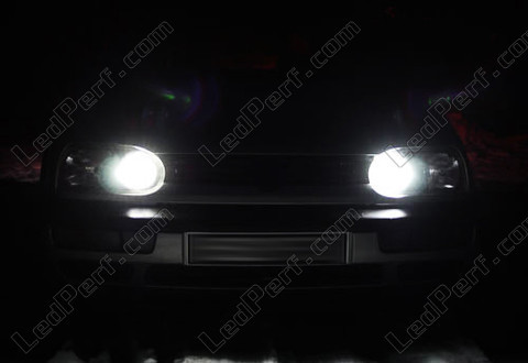 xenon white sidelight bulbs LED for Volkswagen Golf 3