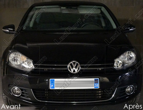chrome indicators LED for Volkswagen Golf 6
