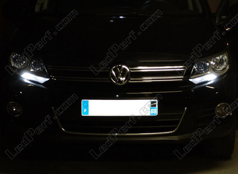 xenon white sidelight bulbs LED for Volkswagen Tiguan Facelift
