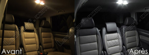Rear ceiling light LED for Volkswagen Touran V2