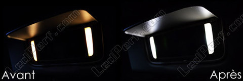 Vanity mirrors - sun visor LED for Volvo V60