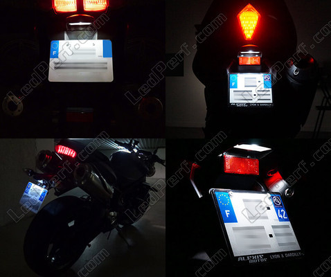 licence plate LED for Aprilia Shiver 750 GT Tuning