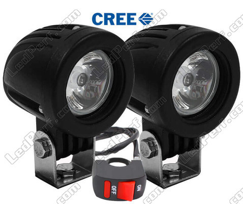 Can-Am DS 250 LED additional lights