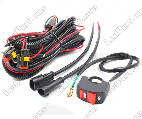 Power cable for LED additional lights Honda CBF 600 N