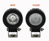 Piaggio Zip 100 Spotlight VS Floodlight beam