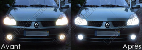 headlights LED for Renault Clio 2 Tuning