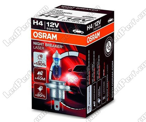 H4 Bulb Osram Night Breaker Laser + 130% sold individually