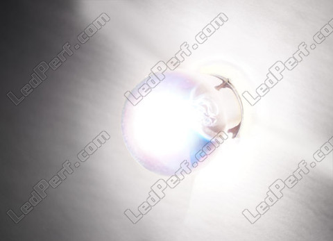 Chrome Super White LED P21W gas-charged xenon LED bulb