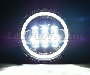 Black 4.5 inch Full LED Optics for additional headlights - Type 3