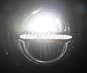 Chrome Full LED Motorcycle Optics for Round Headlight 5.75 Inch - Type 5