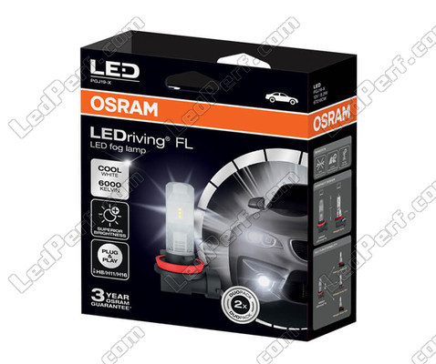 H11 Osram LEDriving Standard LED Fog Light Bulbs 67219CW - Packaging