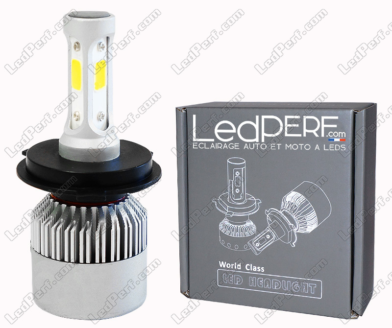 Bi LED H4 Bulb Ventilated Special Motorcycle and Scooter - All in