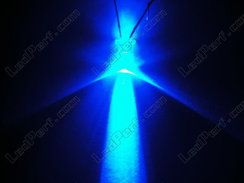 3mm blue LEDs for car