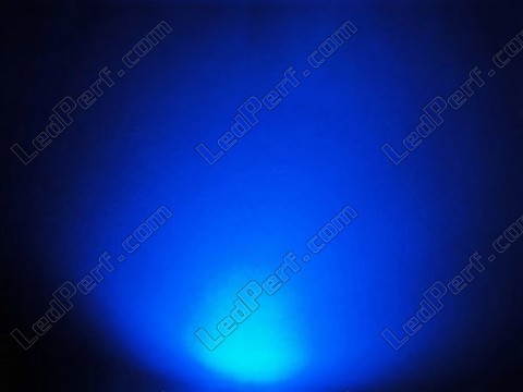3 mm wide angle blue LED