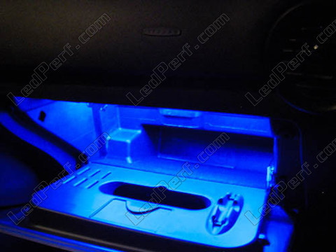 Glove box - blue 30cm LED strip - waterproof