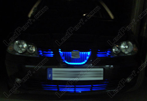 Radiator grille - blue LED strip - waterproof 30cm