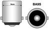 BA9S T4W LED bulb Rotation xenon effect white