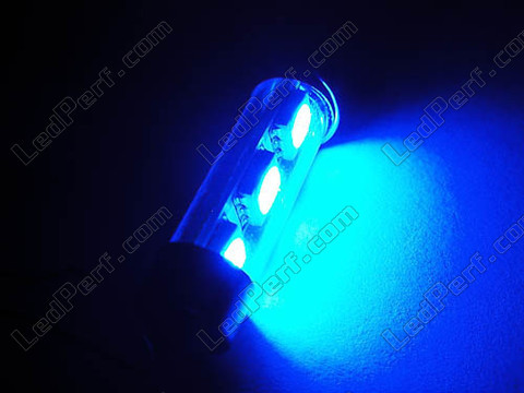 blue 39mmCeiling Light festoon LED, Trunk, glove box, licence plate - C7W