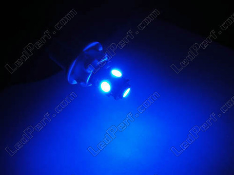 BAX9S H6W Xtrem LED bulb xenon effect blue