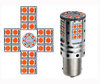 PY21W LED bulb - High Power R5W LEDs PY21W P21 5W P21W LEDs Orange BAU15S BA15S Base
