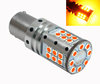 PY21W LED bulb for indicators R5W LEDs PY21W P21 5W P21W LEDs Orange BAU15S BA15S Base