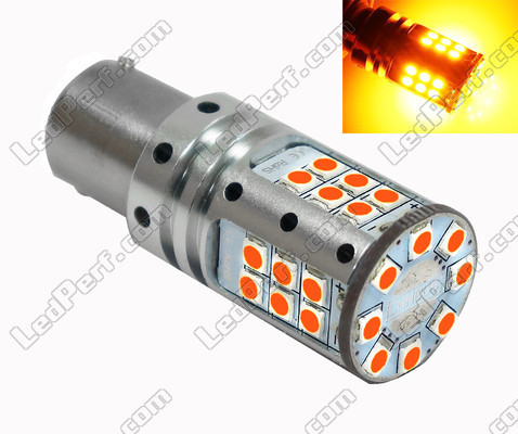 PY21W LED bulb for indicators R5W LEDs PY21W P21 5W P21W LEDs Orange BAU15S BA15S Base