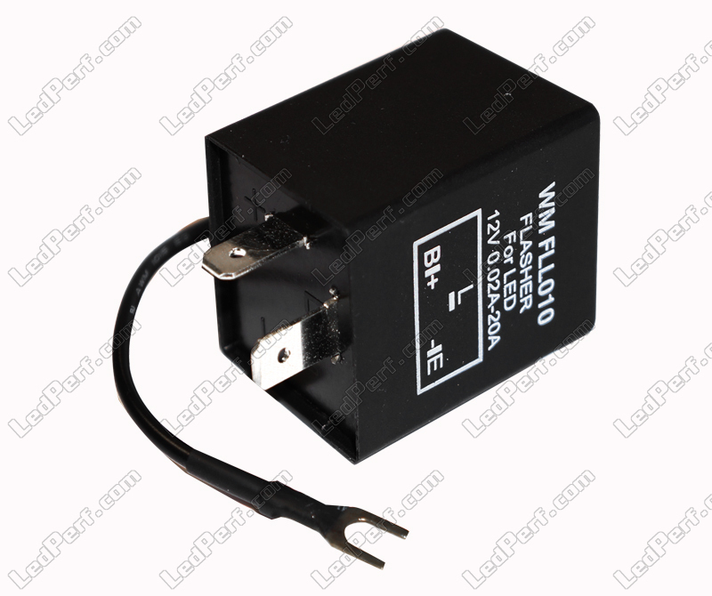 Create Idea Universal 3 Pin LED Flasher Relay 12V 120w Motorcycle Indicator Turn Signal