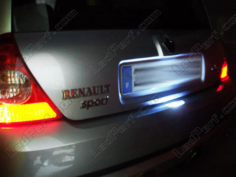 licence plate LED for Renault Clio 2