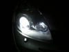 xenon white sidelight bulbs LED for Renault Clio 2