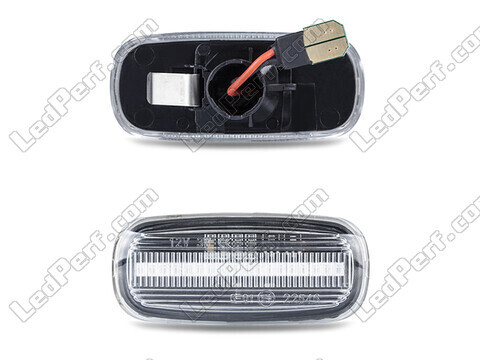 Connectors of the sequential LED turn signals for Audi TT 8N - transparent version