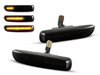 Dynamic LED Side Indicators for BMW Serie 3 (E46) 1998 - 2001 - Smoked Black Version