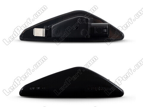 Connector of the smoked black dynamic LED side indicators for BMW X3 (F25)