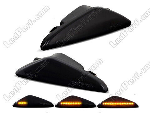 Dynamic LED Side Indicators for BMW X3 (F25) - Smoked Black Version
