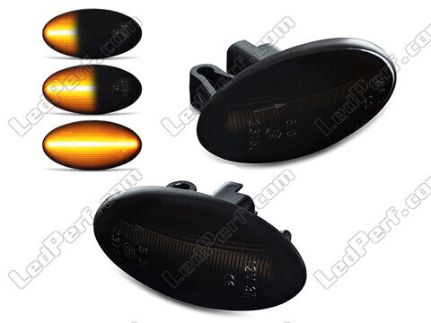 Dynamic LED Side Indicators for Citroen C1 II - Smoked Black Version