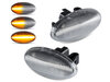 Sequential LED Turn Signals for Citroen C5 I - Clear Version