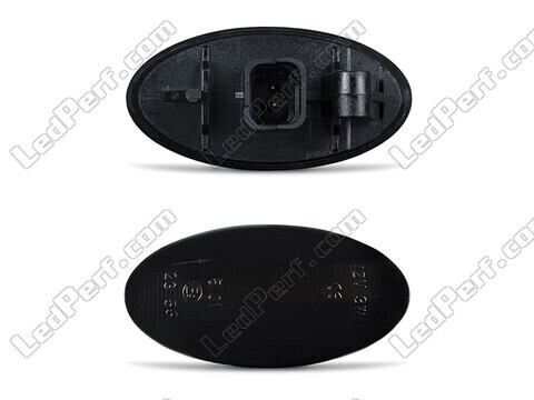 Connector of the smoked black dynamic LED side indicators for Citroen C5 I