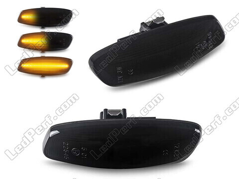 Dynamic LED Side Indicators for Citroen DS3 - Smoked Black Version