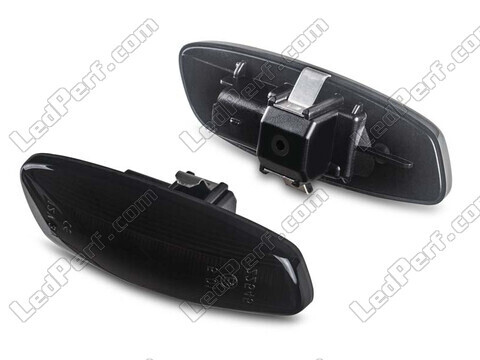 Side view of the dynamic LED side indicators for Citroen DS3 - Smoked Black Version