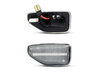 Connectors of the sequential LED turn signals for Dacia Duster 2 - transparent version