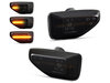 Dynamic LED Side Indicators for Dacia Duster 2 - Smoked Black Version