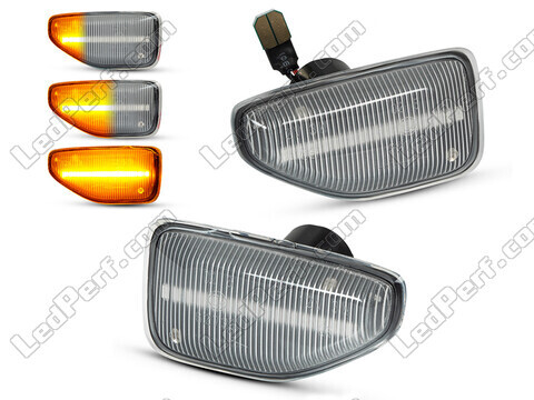 Sequential LED Turn Signals for Dacia Duster 2 - Clear Version