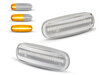 Sequential LED Turn Signals for Fiat Panda II - Clear Version
