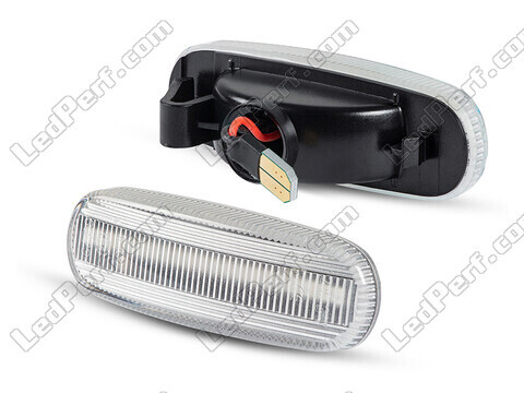 Side view of the sequential LED turn signals for Fiat Panda II - Transparent Version