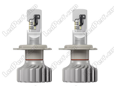 Pair of Philips LED bulbs for Fiat Scudo II - Ultinon PRO6000 Approved