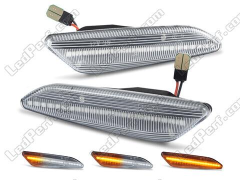 Sequential LED Turn Signals for Fiat Tipo III - Clear Version