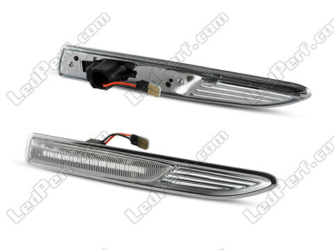 Side view of the sequential LED turn signals for Ford Mondeo MK4 - Transparent Version