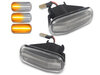 Sequential LED Turn Signals for Honda Jazz II - Clear Version