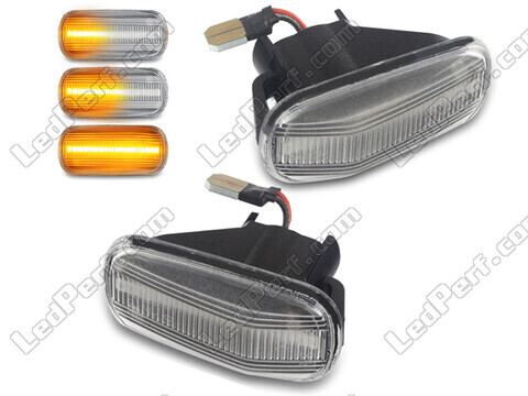 Sequential LED Turn Signals for Honda Jazz II - Clear Version