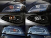 Front indicators LED for Kia Sportage 5 before and after